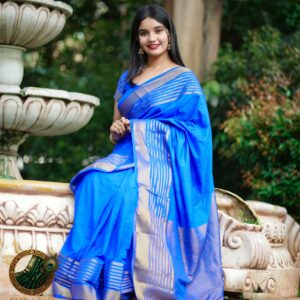 Mysore silk Saree Royal Blue special